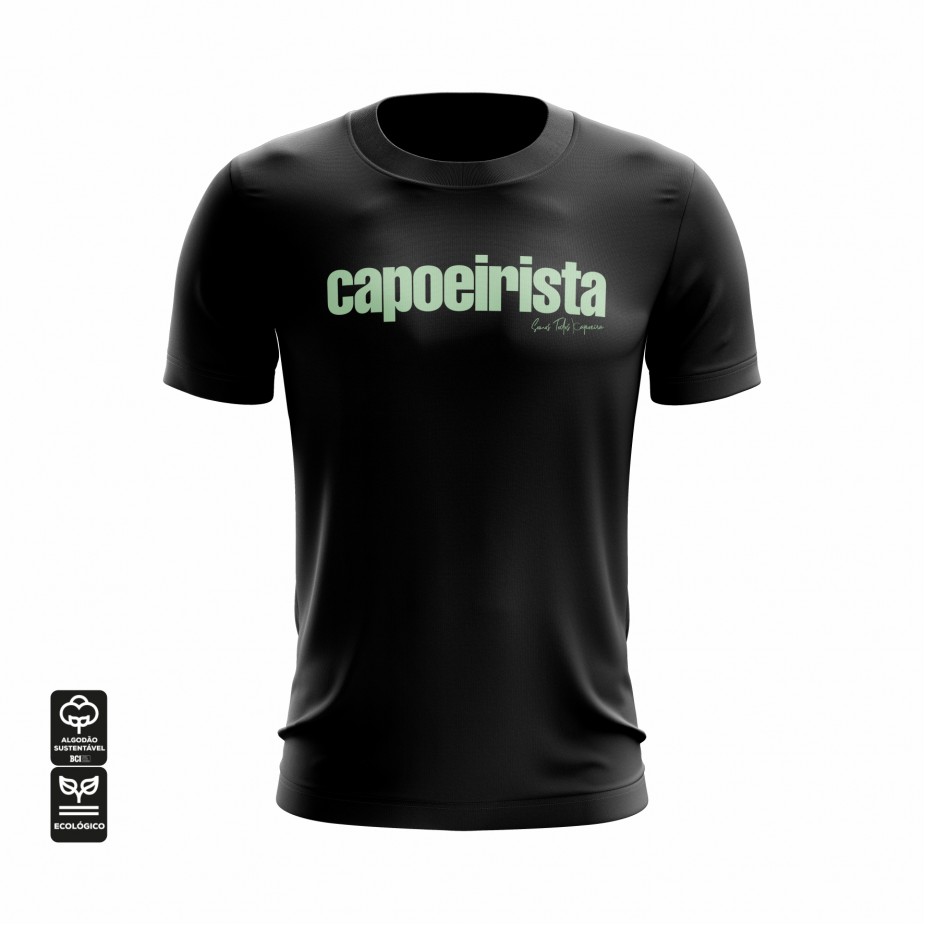 Camiseta Capoeirista - Preto