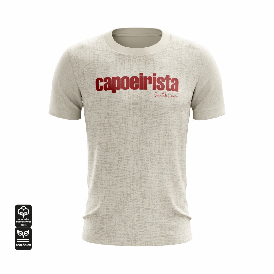 Camiseta Capoeirista Eco Linho