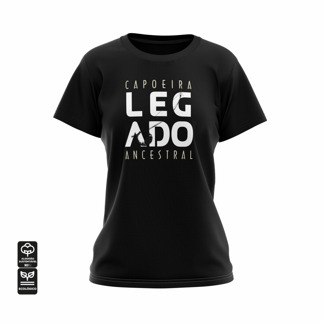 Baby Look Legado Ancestral - Preto 