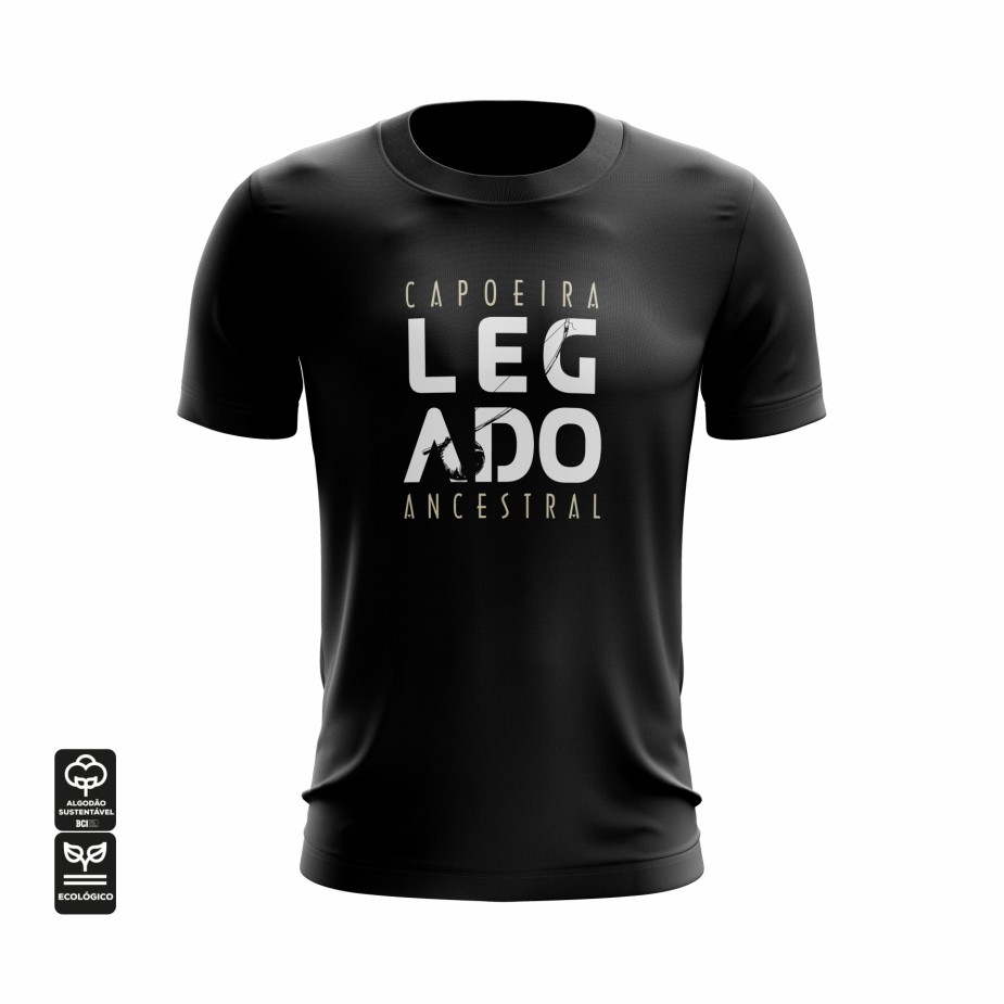 Camiseta Legado Ancestral - Preto