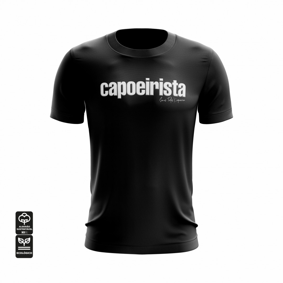 Camiseta Capoeirista - Black