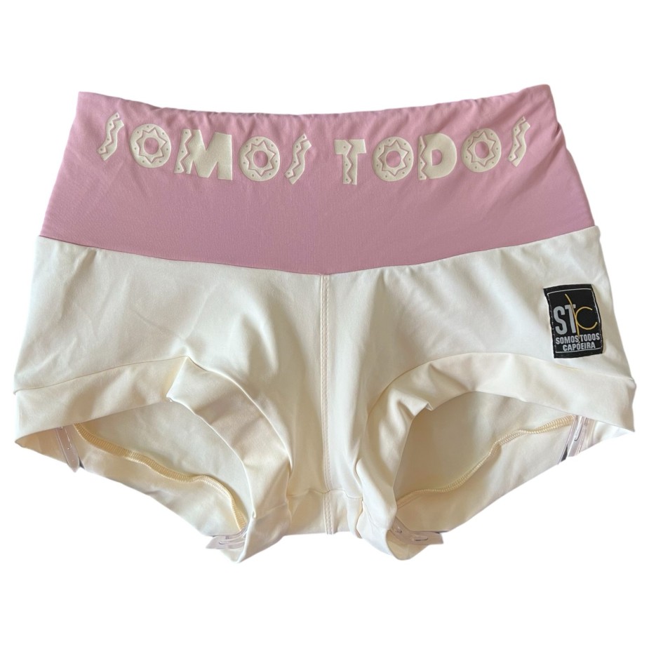 Short Treino Feminino STC - Off White