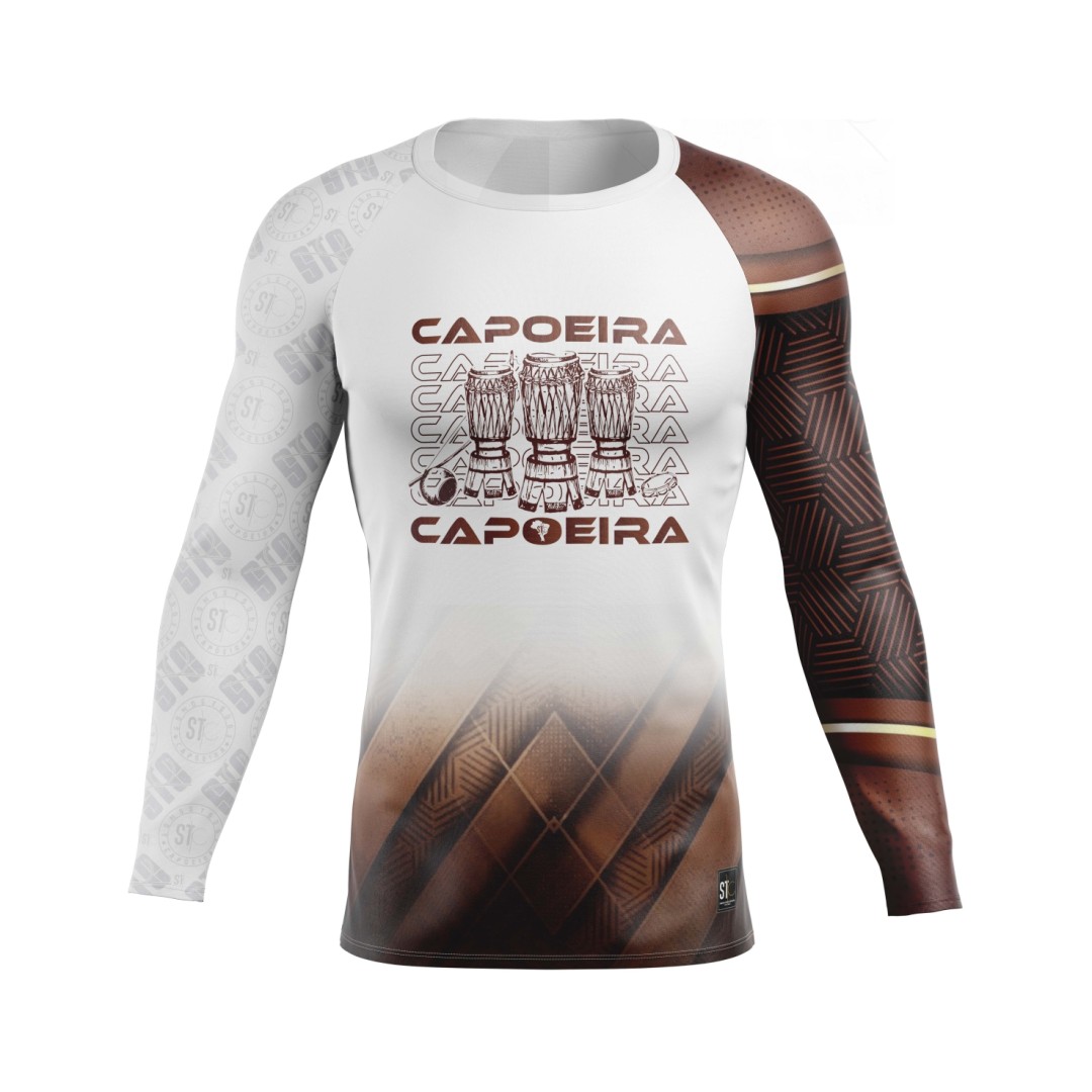 Rashguard Personalizada STC Marrom - Feminina 