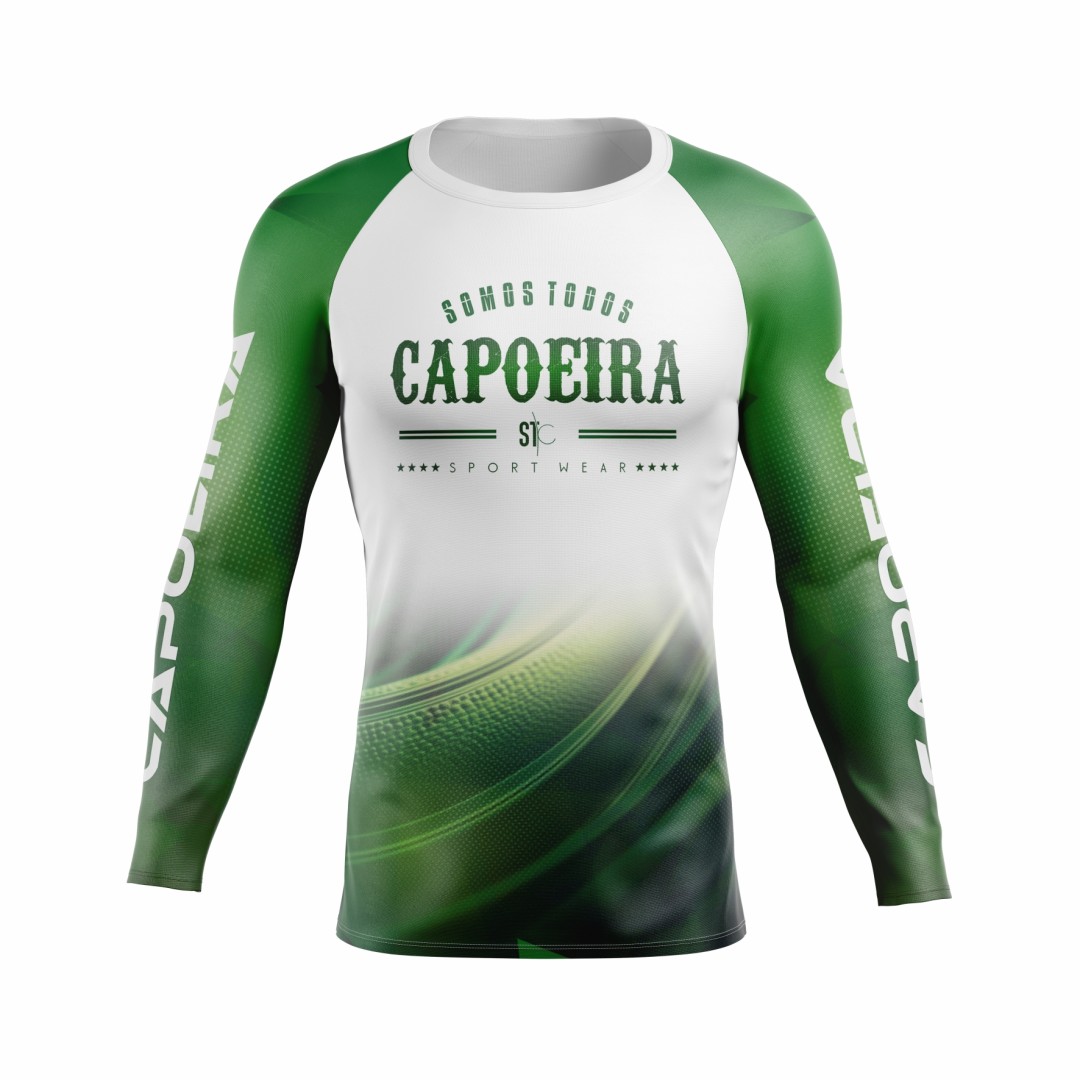 Rashguard Personalizada STC Verde - Masculino 