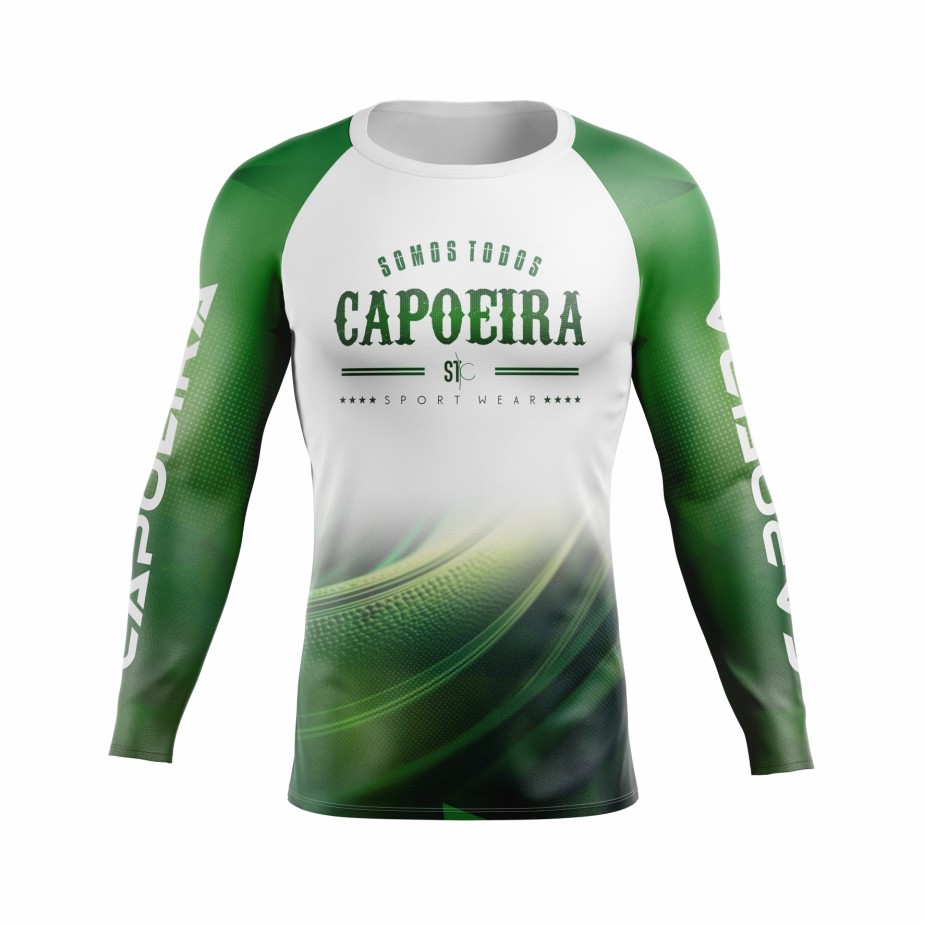 Rashguard Personalizada STC Verde - Masculino 