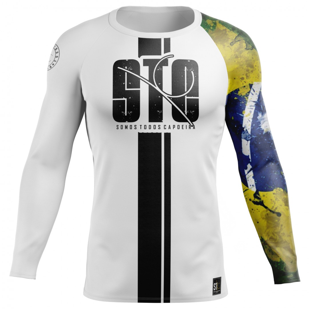 Rashguard STC Brasil 3.0 PRO - Masculina - Preta