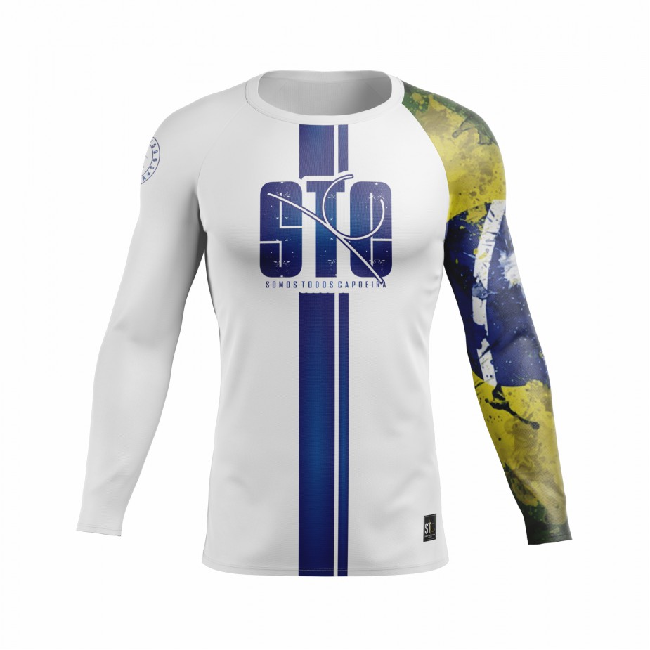 Rashguard STC Brasil 2.0 PRO - Masculina - Azul