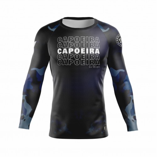 Rashguard STC Instrumentos 3.0 - Feminino Camuflado Azul