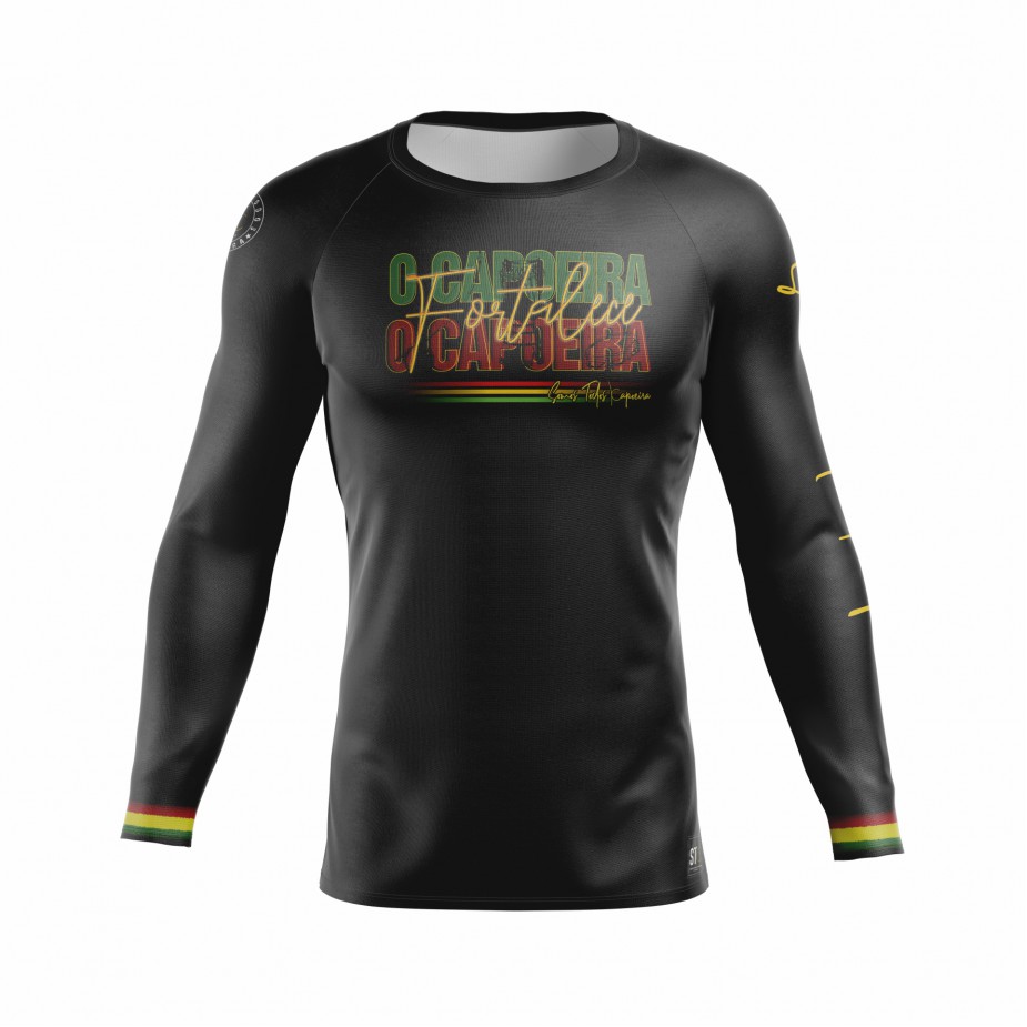 Rashguard STC Fortalece 3.0 - Masculino-Preto