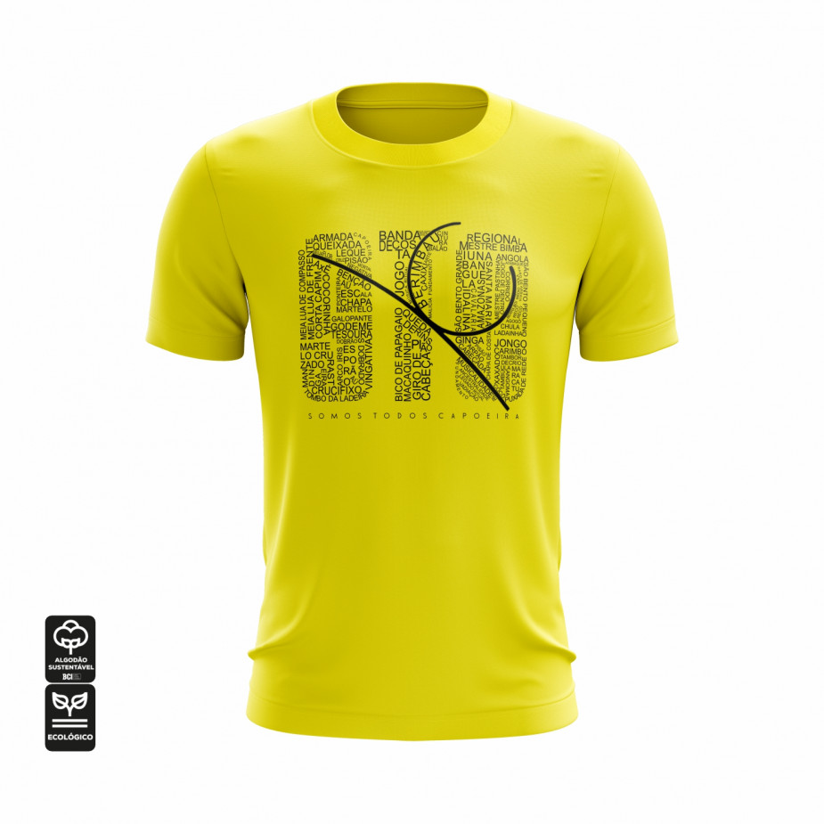 Camiseta STC - Amarelo