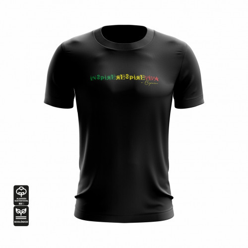 Camiseta Respire Capoeira - Preto