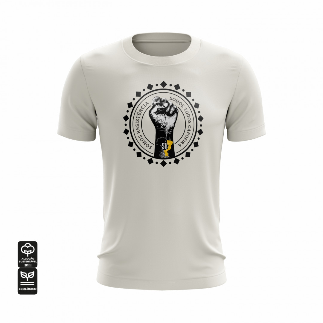 Camiseta Resistência - Marfim