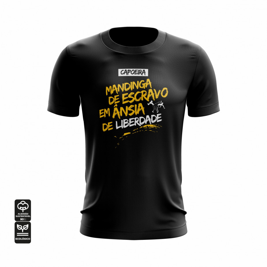 Camiseta Mandinga - Preto