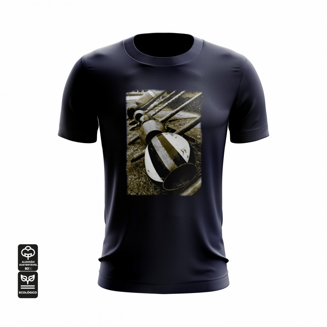 Camiseta Berimbau - Marinho